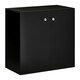 image 1 of HOMCOM Freestanding Storage Cabinet w/ Two Shelves Wooden Sideboard - Black