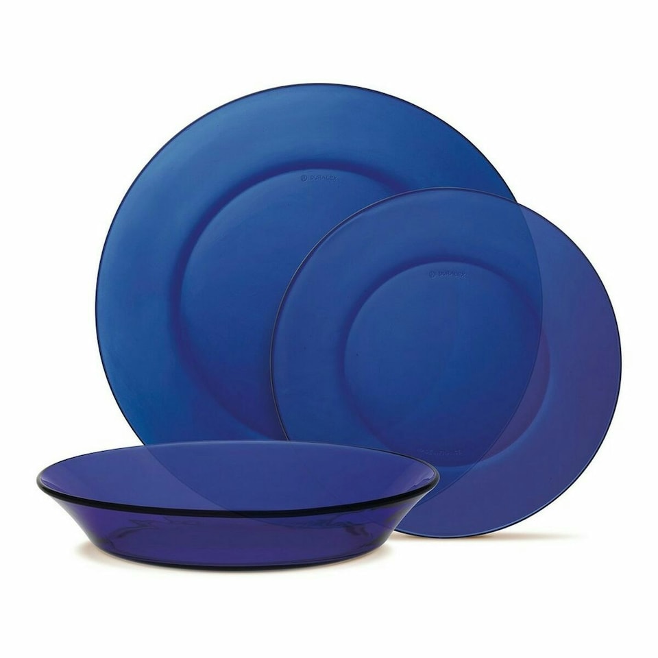 Tableware Duralex Lys Dark blue Glass 12 Pieces N/A