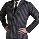 image 2 of Evil Orphan Catcher Costume Black | 2XL