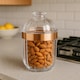 image 1 of Maison by Premier Small Rose Gold Acrylic Canister