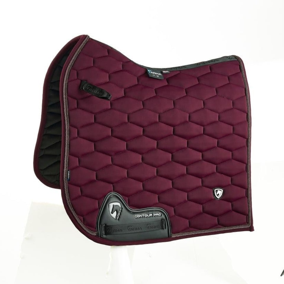 image 1 of Shires Arma Eltar Dressage Saddlecloth Black | Size: 17-18 Inch
Colour: Black