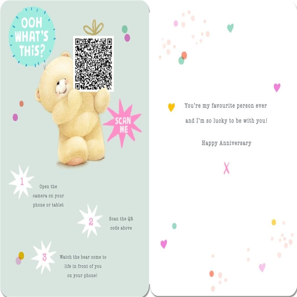 image 1 of It's Our Anniversary Forever Friends Card