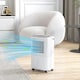 image 2 of HOMCOM 12L/Day Small Dehumidifier for Home Damp, with Humidity Light