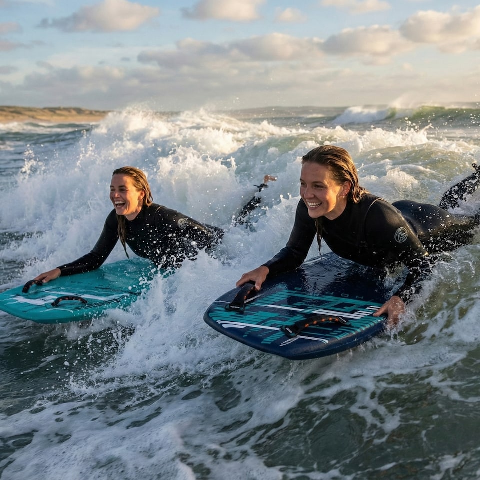 image 1 of Wave Hopper 2.0 Inflatable Bodyboard, Navy