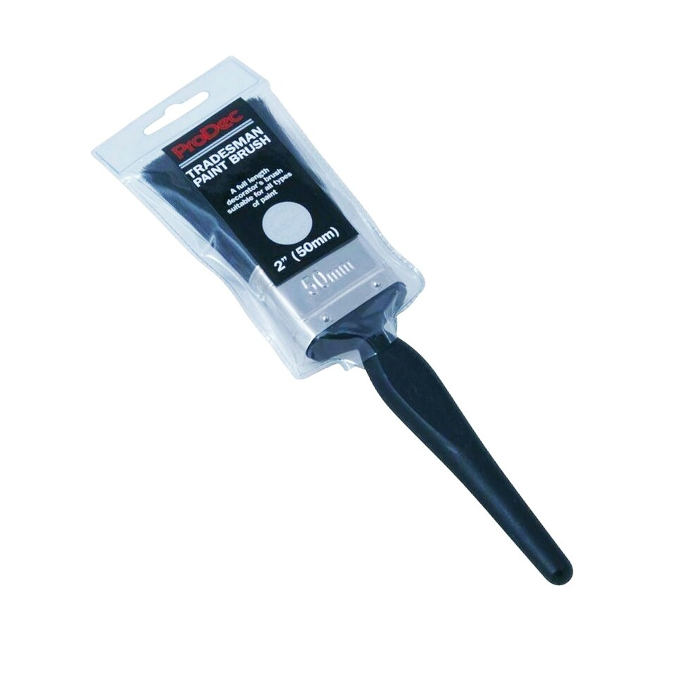 image 1 of ProDec Tradesman Brush - Black - 50mm