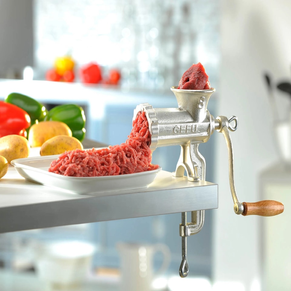 image 1 of GEFU TRICA Manual Meat Mincer Size 7,8