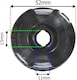 image 6 of SPARES2GO 3m Line & Spool compatible with Bosch Art 24 27 30 36 LI Strimmer Trimmer