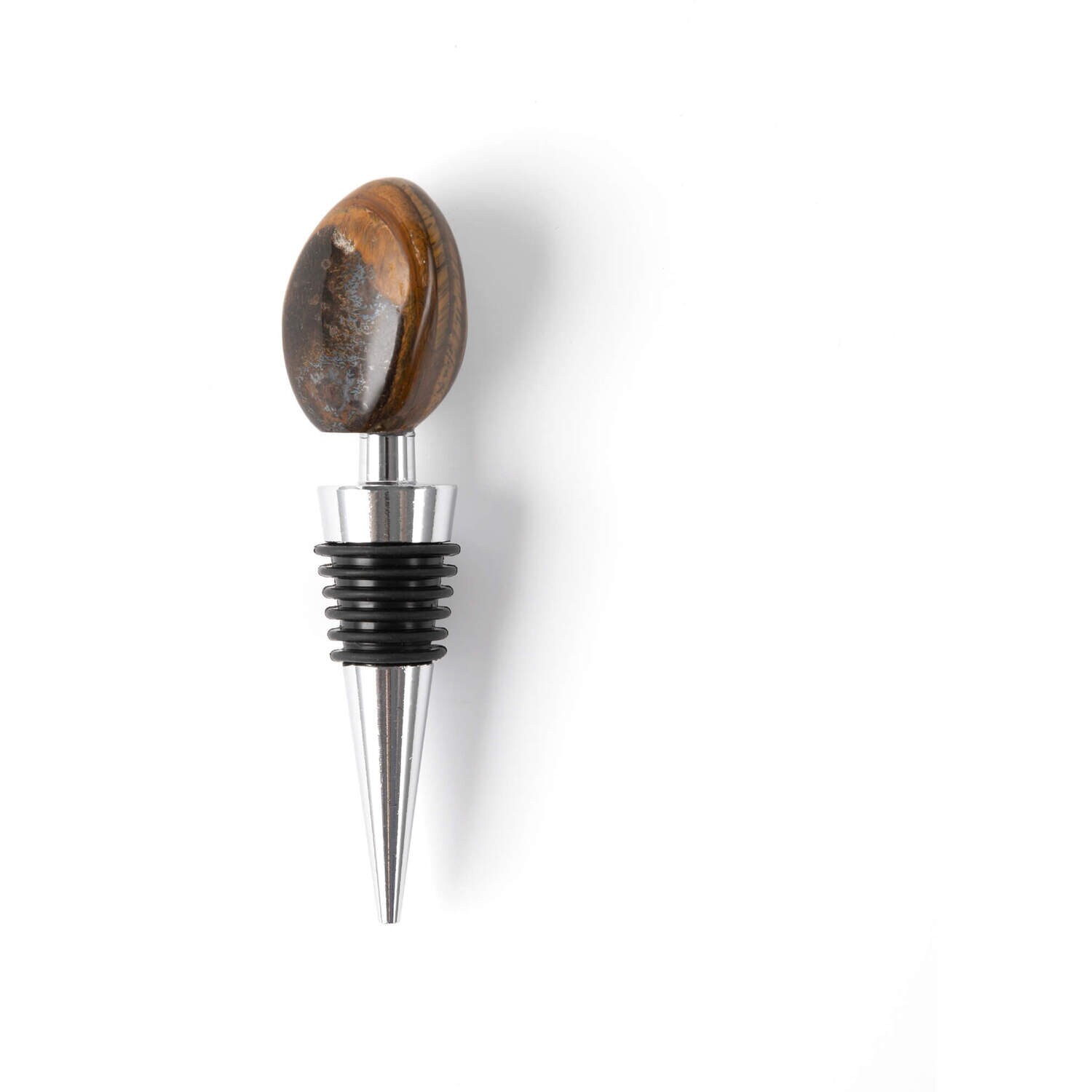 Myga Bottle Stopper - Tiger's Eye