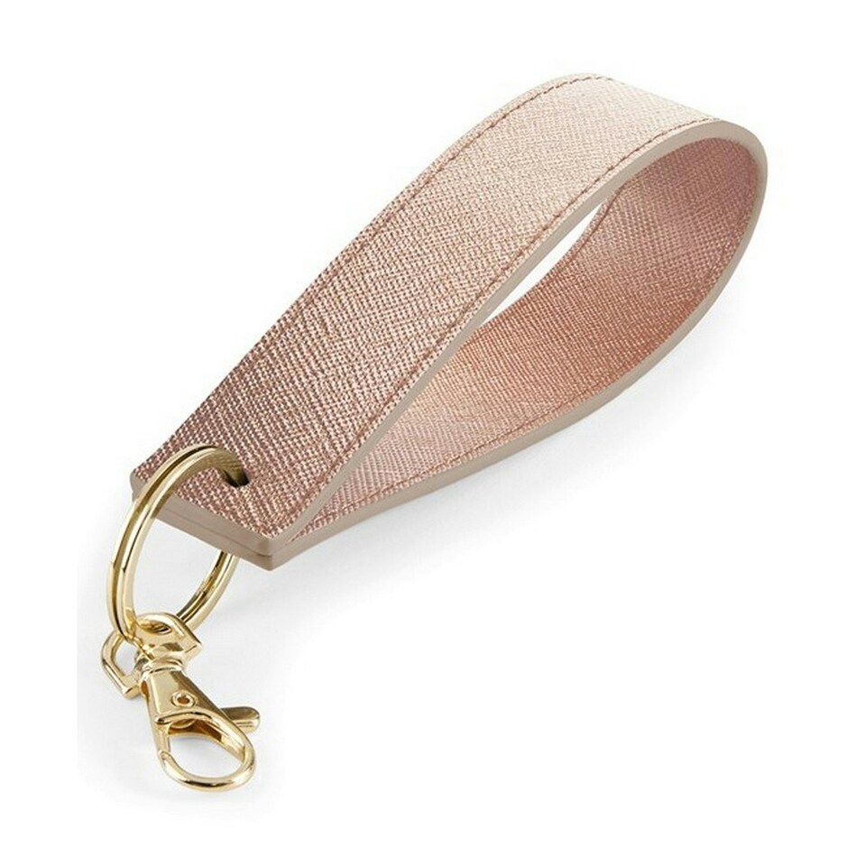 Bagbase Wristlet Keyring - Rose Gold - One Size