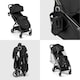 image 4 of Aries Max Autofold Stroller - Feather-Light Design, Multi-Position Recline, Handy Auto-Fold, Birth to 22kg, UPF 50+ Hood & More (Black)