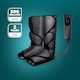 image 2 of GEEPAS Leg Massager with Air Compression,  Black
