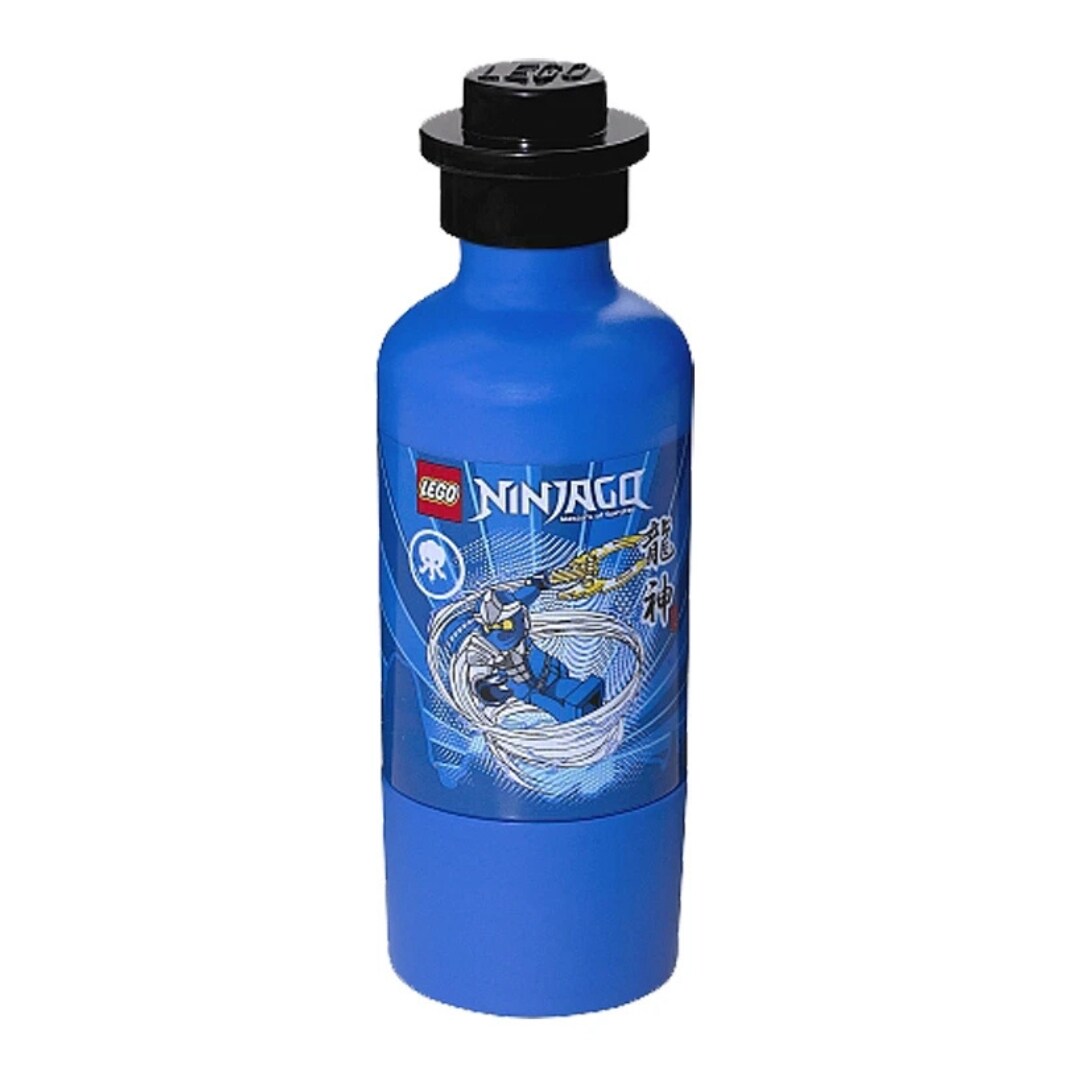 ペットボトル LEGO Jay ZX Ninjago 0.4L Drinking Bottle Blue - Tesco Groceries