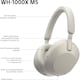 image 7 of Sony WH-1000XM5 Wireless Noise Cancelling Headphones Silver Hard Case