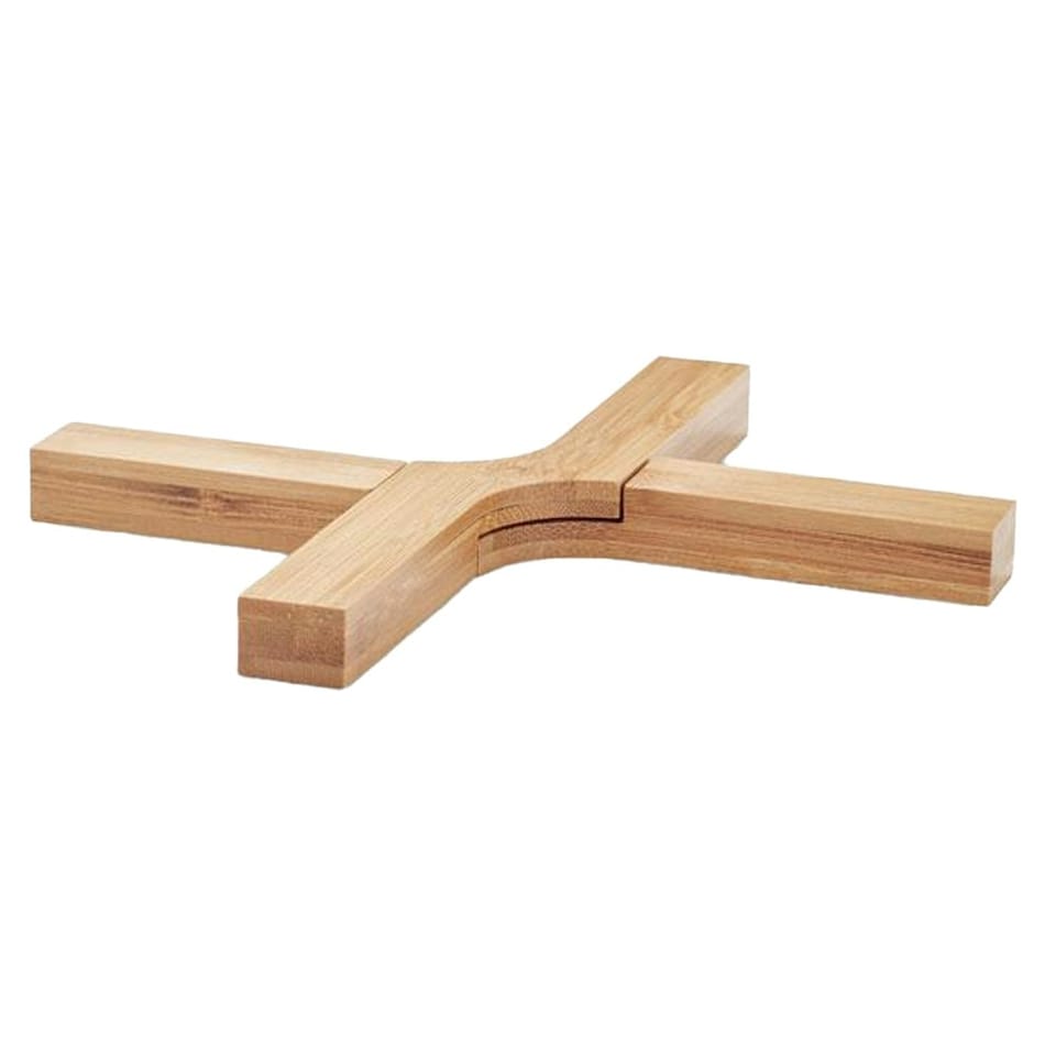 image 1 of MidOcean Imba Bamboo Trivet - Wood - One Size Brown