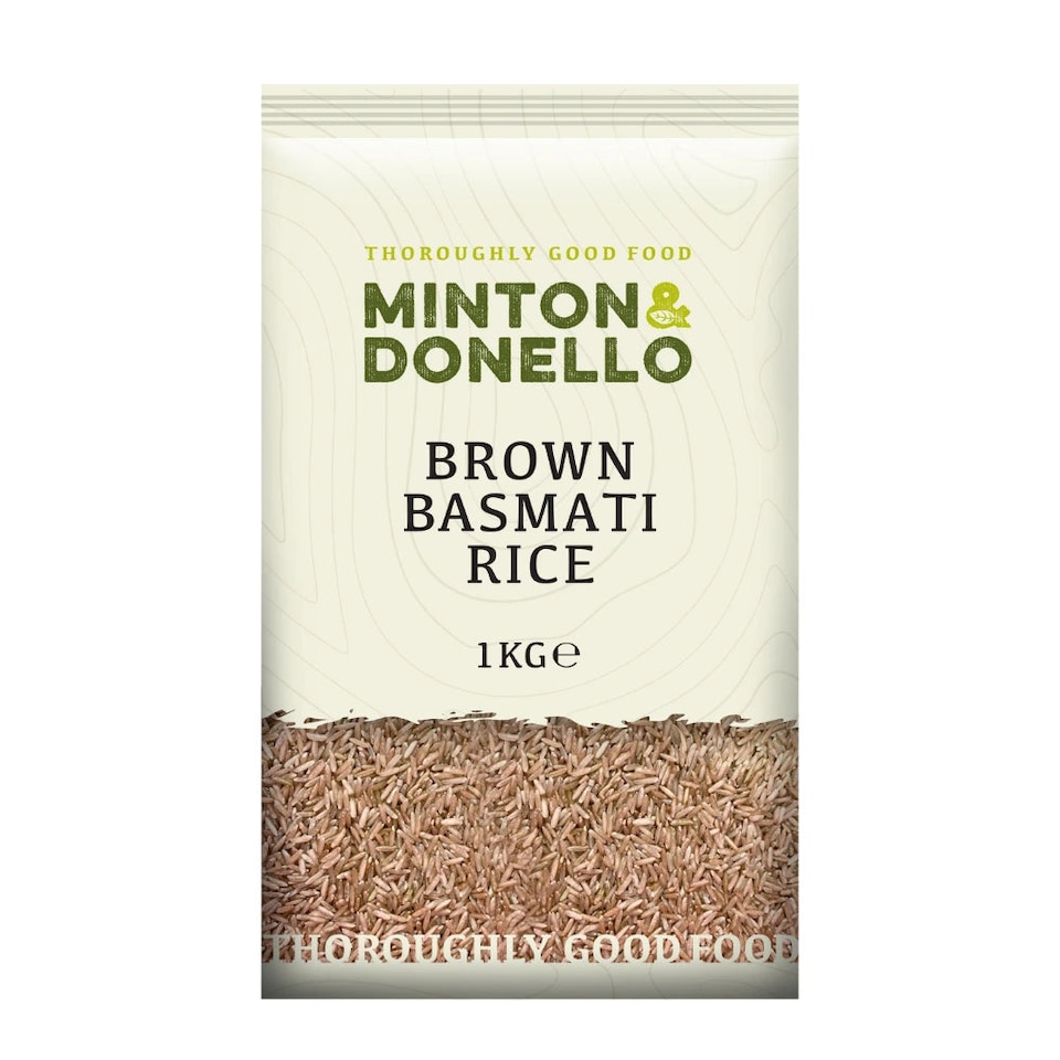 image 1 of Minton & Donello Brown Basmati Rice 6 x 1Kg