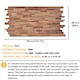 image 2 of NOVECRAFTO Brick Effect 3D Wall Panels (96cm x 48cm) DIY Decorative PVC Plastic Cladding Panels