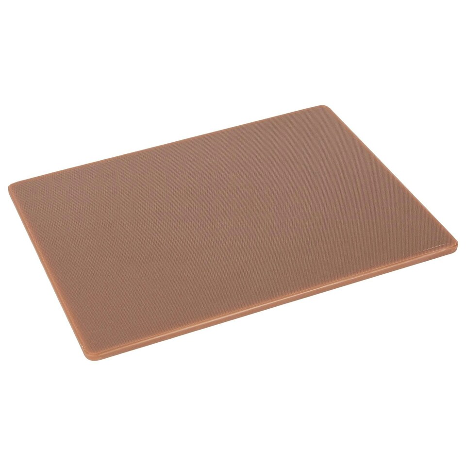 image 1 of Argon Tableware Plastic Chopping Board - 45cm x 30cm - Brown Brown