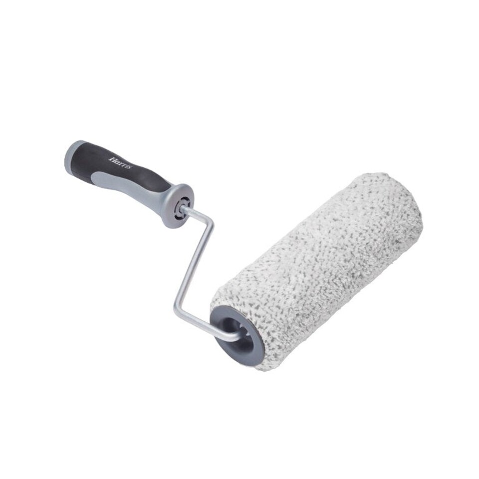 image 1 of Harris Ultimate Wall And Ceiling Paint Roller And Frame - Black/Grey - 9in