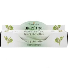 Elements Lily Of The Valley Incense Sticks (6 Packs) - White/Green - One Size