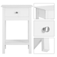 image 4 of Yaheetech 2PCS Modern Design Bedside End Table with Drawer
