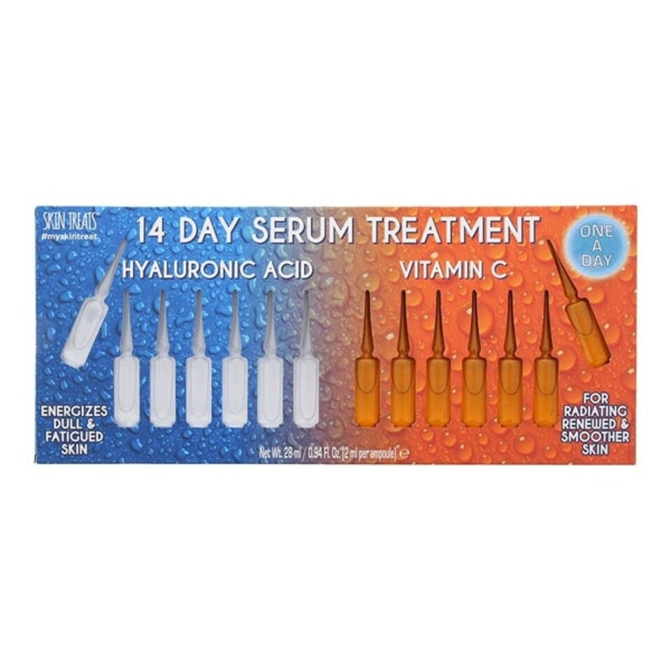 image 1 of Skin Treats Hyaluronic Acid & Vitamin C Serum Ampoules Set - 14 Pieces