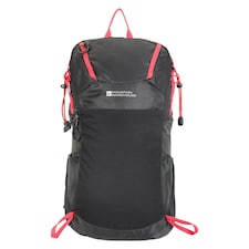 Mountain Warehouse Inca 18L Backpack - Black/Red - One Size