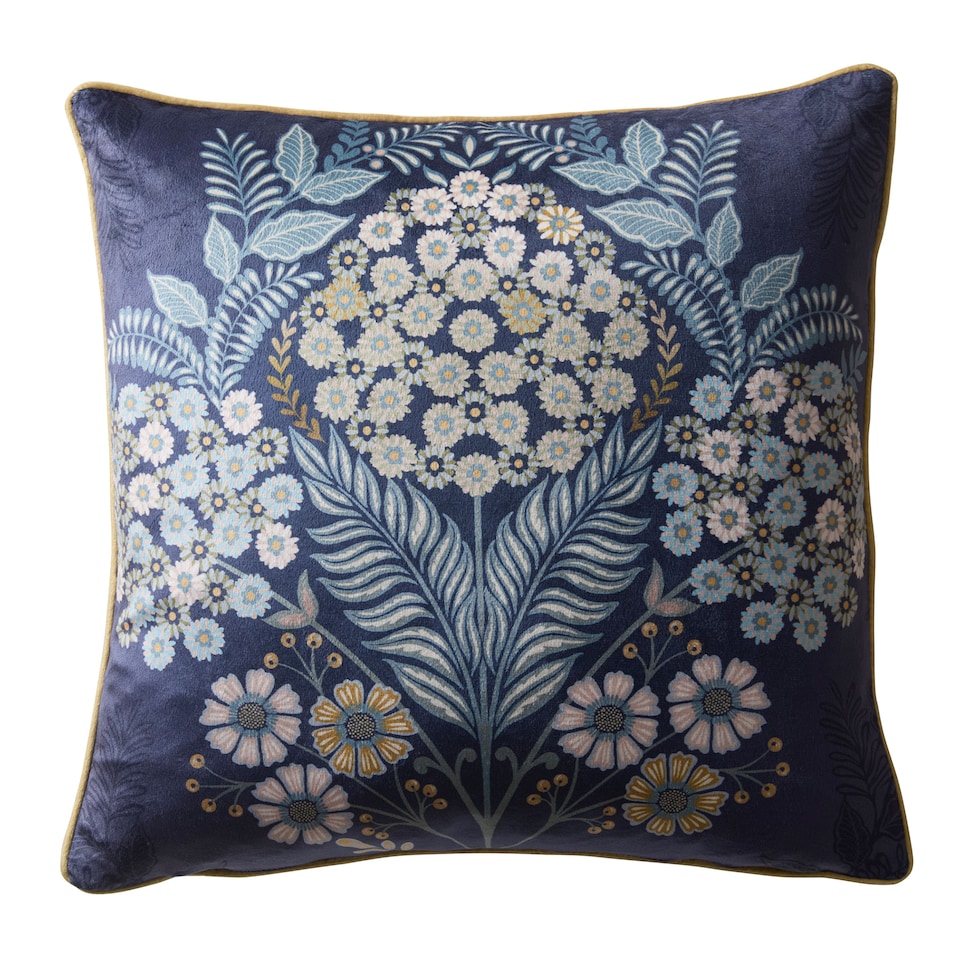 image 1 of Appletree Evelina Filled Cushion Navy