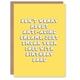 image 1 of Anti Aging Cream Cake Smear Face Silly Funny Birthday Card