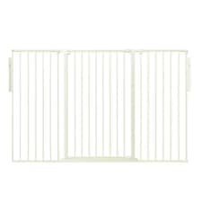 Bettacare Premium Extra Tall Multi Panel Flexible Dog Barrier, up to 174cm Wide, White, 105cm Tall, Dog Barrier for Pets Dogs and Puppy White