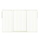 image 1 of Bettacare Premium Extra Tall Multi Panel Flexible Dog Barrier, up to 174cm Wide, White, 105cm Tall, Dog Barrier for Pets Dogs and Puppy White