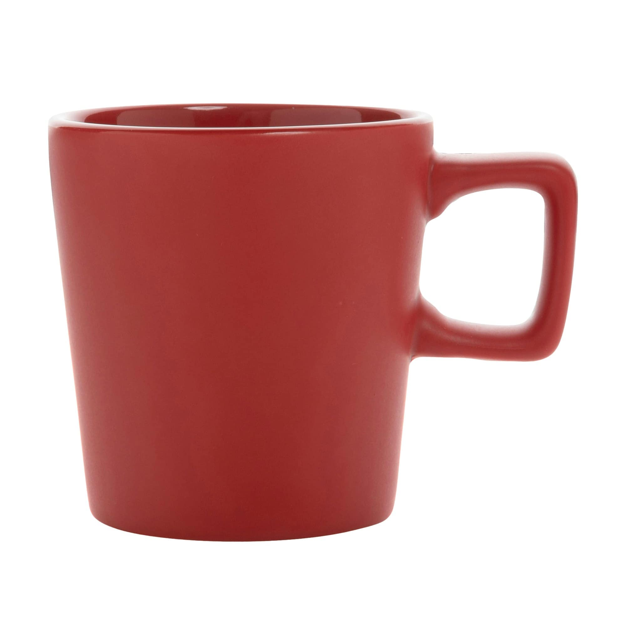 XD Collection Modern Ceramic 300ml Mug - Red - One Size