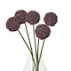 image 2 of Hill Interiors Allium Stem Artificial Plant - Purple - 75cm