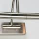image 1 of ValueLights Capri Chrome Indoor Wall Picture Light and Bulb Chrome