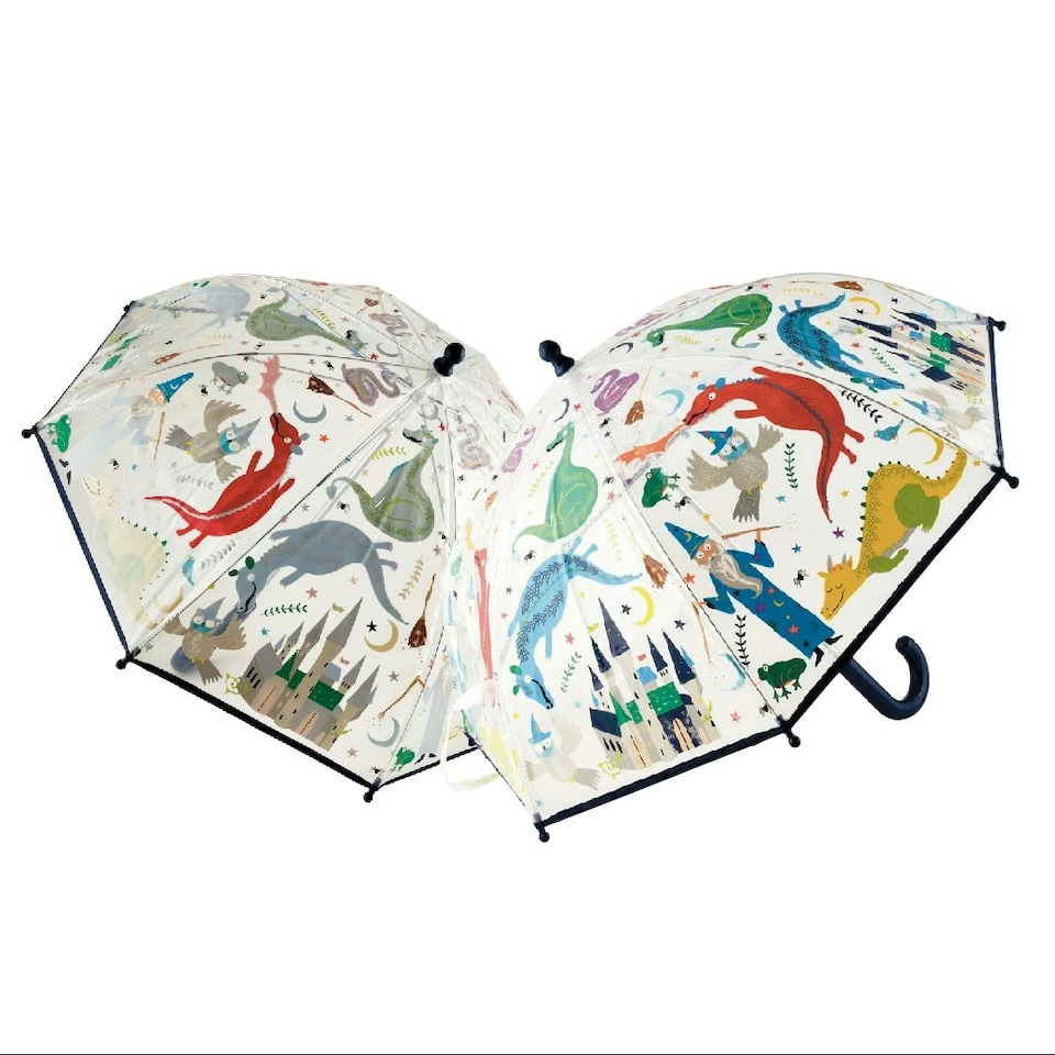 Floss & Rock Kids Umbrella Colour Changing - Spellbound Multi