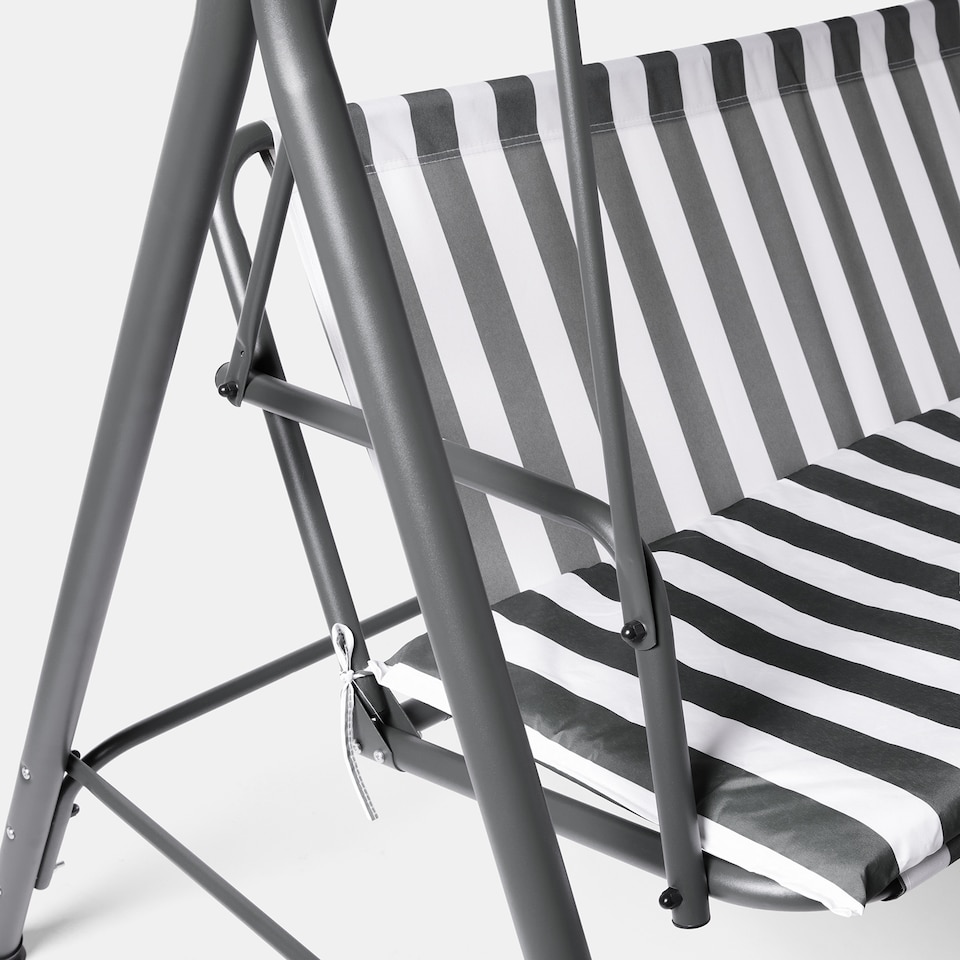 image 1 of OHS 3 Seater Garden Swing Bench Chair Outdoor Hanging Seat Sun Shade