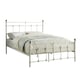 image 1 of Bayford Traditional Vintage Style White Metal Bed Frame (King)