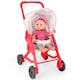 image 2 of Baby Doll Stroller Set Pushchair Doll Playset