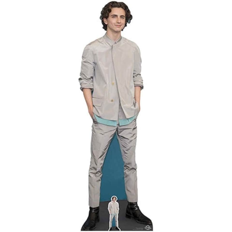 Timothée Chalamet Jacket Lifesize Cardboard Cutout 179cm