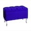 Sapphire Blue Plush Velvet