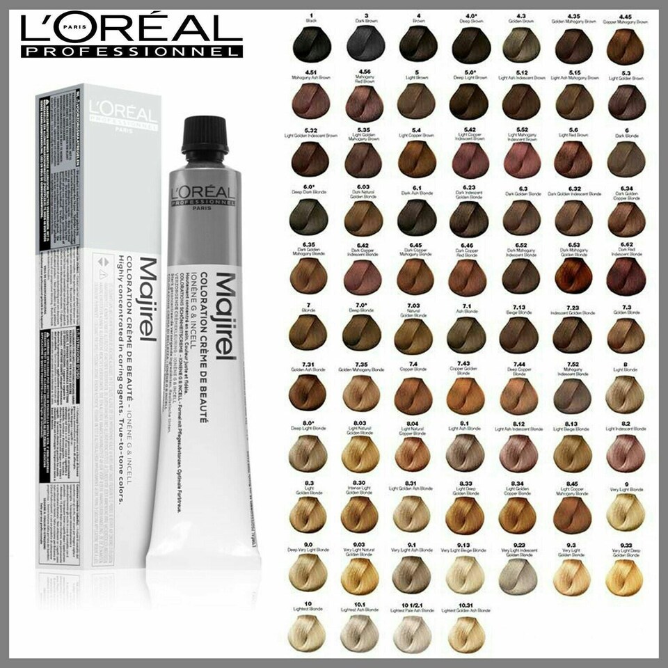 image 1 of L'Oreal Majirel Professional Hair Colour Golden 50ml Gold