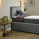 image 3 of Linear Cool Touch Hybrid Mattress - 20cm Deep, Soft Firmness | Grey | Small Double