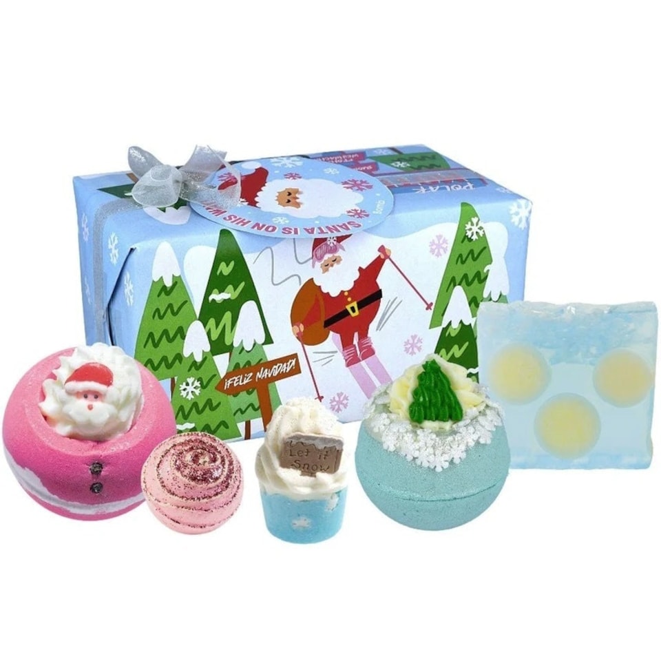Bomb Cosmetics Santa's Coming Bath & Body Gift Set