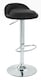 image 4 of Alex Real Leather Bar Stool Chrome Frame 4 Colours Height Adjustable | Brown