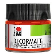 MARABU DECORMATT ARCYL 50ML LGHT VERMILN Multi
