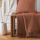 image 2 of Drift Hayden Bedspread Terracotta