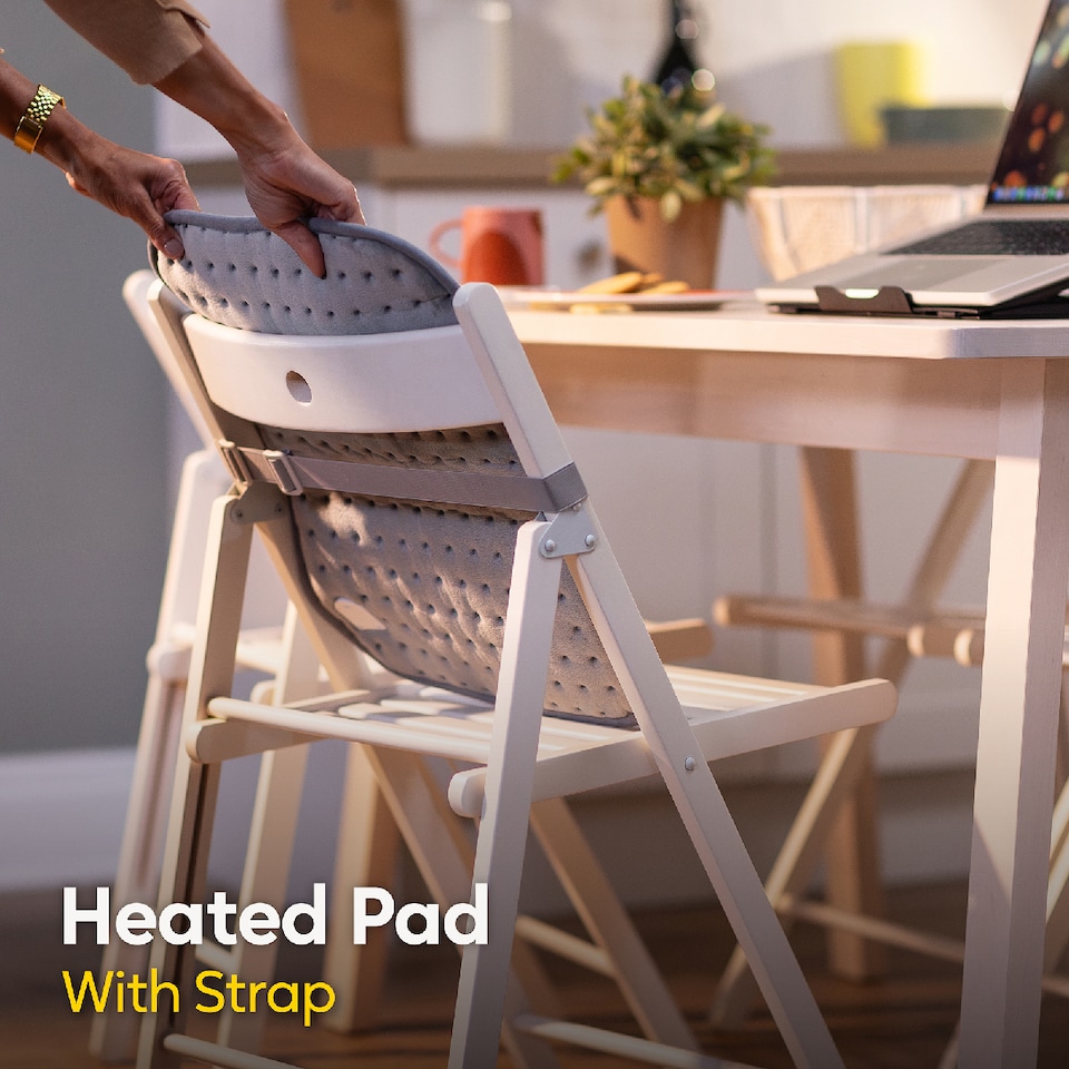 image 1 of Russell Hobbs Heated Pad Electric Heater Pain Relief 3 Heat Settings with 2 Year Guarantee RHHPS1001