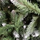 image 2 of 6ft (180cm) Snowtime PVC Upside Down Frosted Green Snow Tipped Christmas Tree
