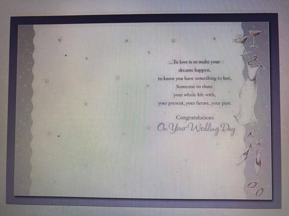 image 1 of WEDDING CARD WEDDING GREETINGS CARD BY CARTE BLANCHE