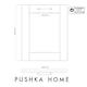 image 7 of Pushka Home Solid Brass Knurled Bar Handle 160mm - Gold