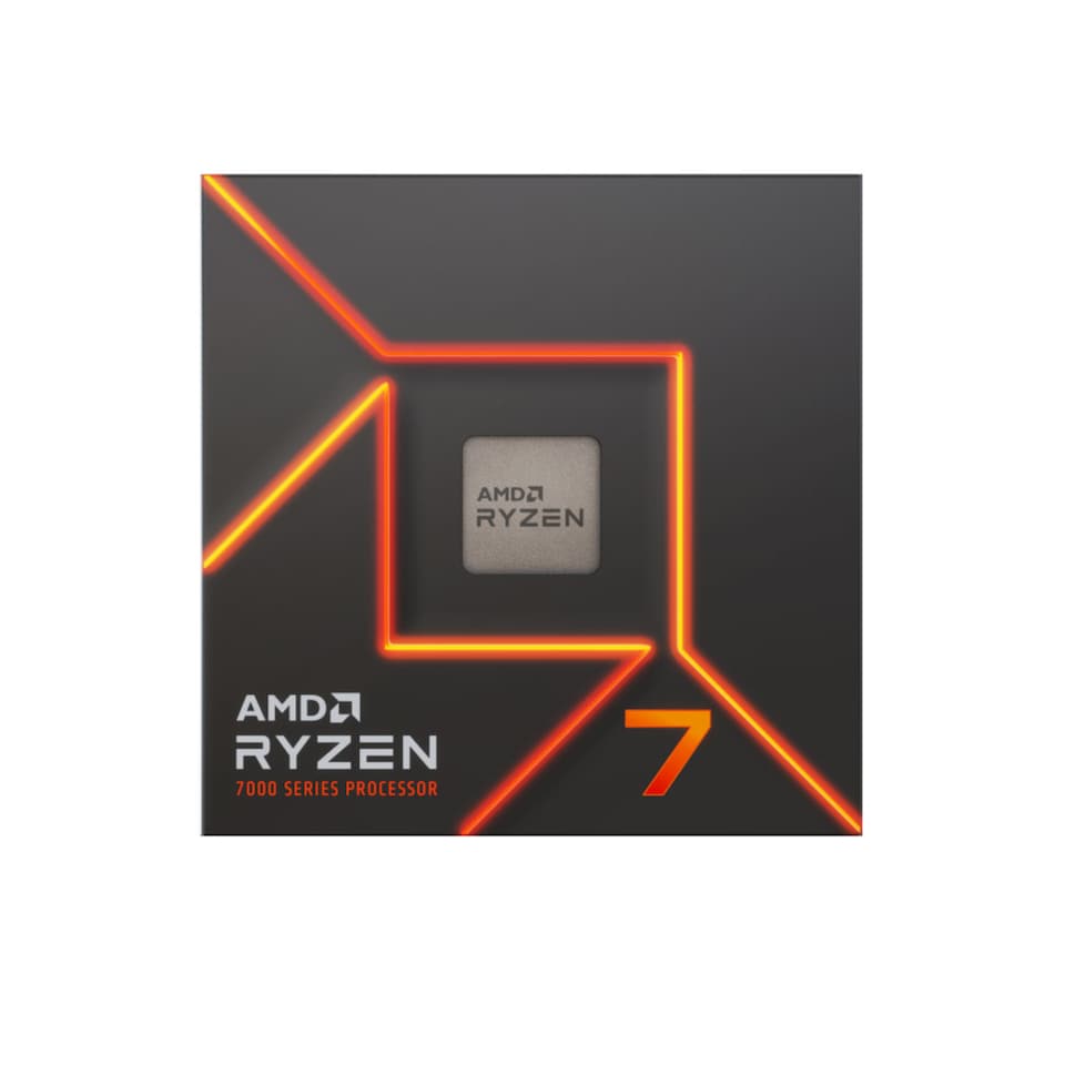 image 1 of AMD Ryzen 7 7700X CPU AM5 4.5GHz 8-Core 105W 40MB Cache Processor